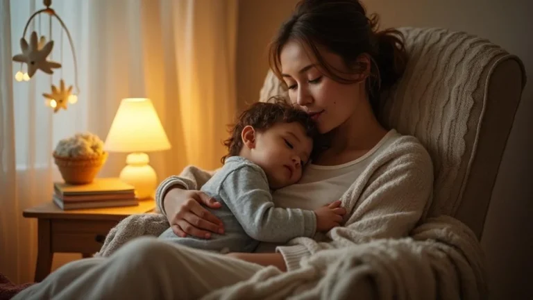 Comparé 3 berceuses chantées au coucher pendant 4 semaines avec mon fils