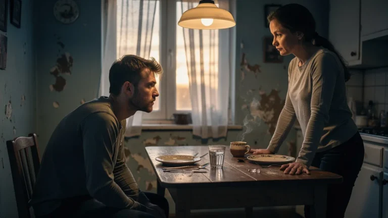 Jeune homme refusant de manger pendant 4 jours, moment intense de compréhension et empathie