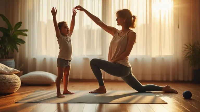 Testé une routine "3 postures au réveil" avec mon fils pendant un mois